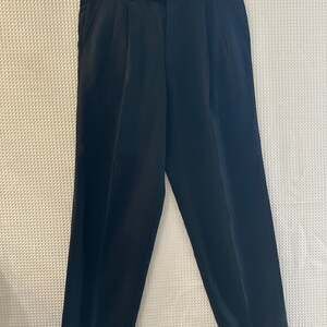 Giorgio Armani Collezioni Black Dress Pants